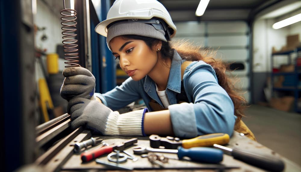 Garage door work in Sheffield