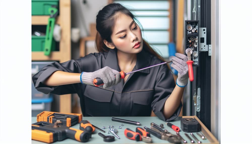 Garage door work in Stuyvesant