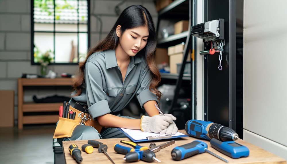Garage door work in Dalton